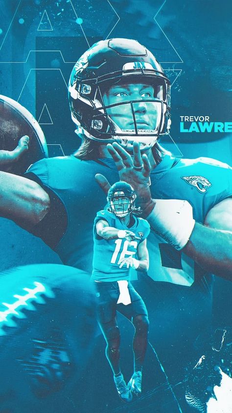 Trevor Lawrence Jaguars Wallpaper, Football Things, Jaguar Wallpaper, Nfl Wallpaper, Jaguars Football, Trevor Lawrence, Nfl Football Pictures, Nfl Football Art, Nba Miami Heat