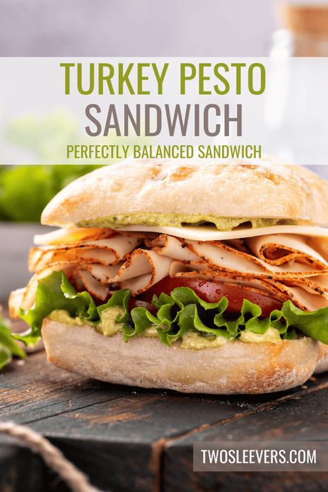 Turkey Pesto Sandwich Recipe | Better Than Starbucks Turkey Pesto Sandwich Recipes, Turkey Pesto Mozzarella Sandwich, Simple Turkey Sandwich, Smoked Turkey Sandwich Recipes, Healthy Turkey Sandwich Recipes, Starbucks Sandwich Recipes, Turkey Sandwich Recipes Cold, Cold Turkey Sandwich, Healthy Turkey Sandwich