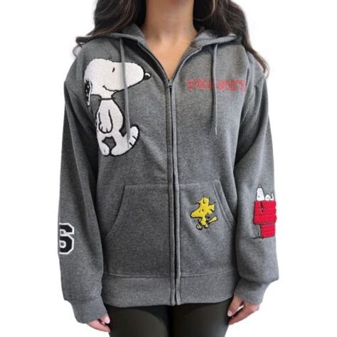 Snoopy Characters, Sweatshirts Hoodie Women, Chenille Patches, Chenille Patch, Peanuts Snoopy Woodstock, Snoopy Woodstock, Cute Sweatshirts, Snoopy And Woodstock, 80s Retro