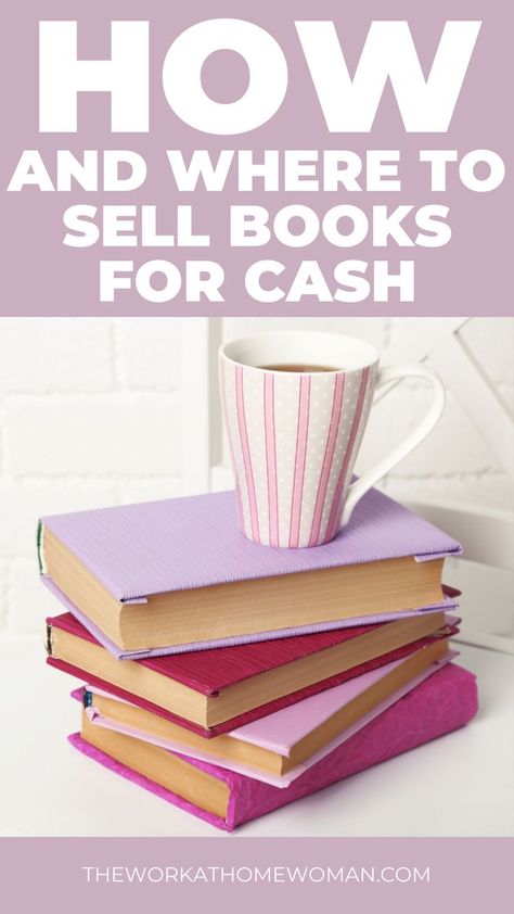 If you have a large collection of books collecting dust, there are lots of places you can sell them online for cash to make some quick money. How To Sell Books, Sell Books For Cash, Reselling Books, Selling Used Books, Websites To Read Books, Bookstore Ideas, Sell Used Books, Sell Books Online, Best Fiction Books