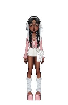 everskies outfit coquette dollette aesthetic hyper feminine pink aesthetic black girl everskies coquette ballerina girly Everskies Cutecore, Everskies Outfits Y2k Pink, Everskies Pink Outfits, Poc Coquette, Corquette Aesthetic Girl Black, Ballerina Outfit, Virtual Girl, Ballerina Girl, African Girl