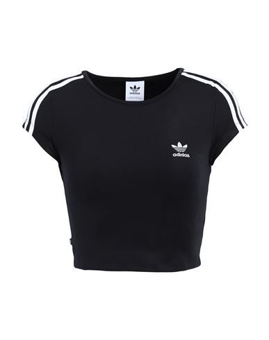 Synthetic jersey Two-tone Brand logo Side seam stripes Round collar Short sleeves Stretch Lifestyle Adidas Shirt Women, Camisa Adidas, Adidas Outfit Women, Adidas Tshirt, E Girl Outfits, Volleyball Outfits, Adidas Originals Women, Adidas T Shirt, Adidas Outfit