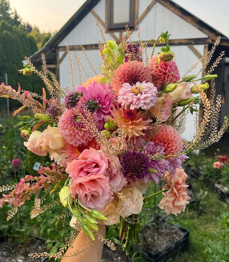 Time to pick your favorite bouquet! Share or comment the one (or two) of this line up that’s really speaking to you! Last two pictures are… | Instagram Bouquet Display Stand, Bouquet Display, Peace Rose, Peruvian Lilies, Cut Flower Garden, Summer Rain, Rose Family, Bouquet Arrangements, Instagram Time