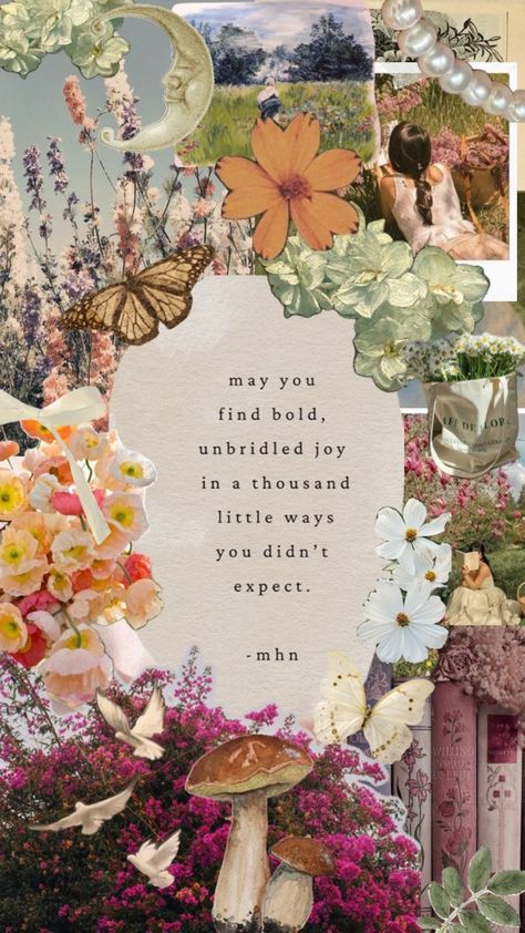 Quotes For Aesthetic, Cottagecore Quotes, Aesthetic Lovers, Whimsical Cottagecore, Quote Wallpaper, Cottagecore Fairy, Whatsapp Wallpaper, A Quote, Aesthetic Iphone Wallpaper