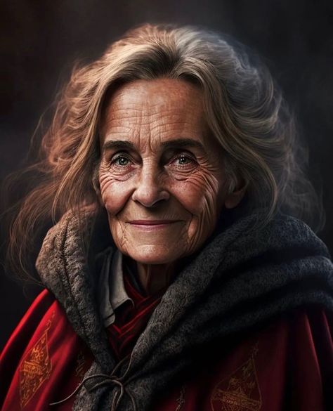 Female Book Characters, Person Photography, Female Character Concept, Female Character Inspiration, Fantasy Portraits, Dungeons And Dragons Characters, Old Woman, Fantasy Illustration, Dnd Characters