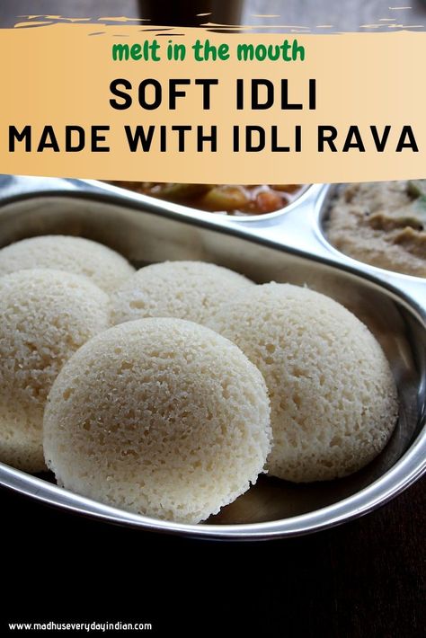 Easy Indian Rice Recipes, Idli Recipes, Instant Recipe, Recipe With Rice, Dal Rice, Idli Recipe, Spicy Snacks Recipes, Urad Dal, Breakfast Recipes Indian