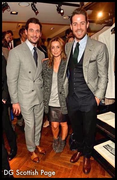 #DavidGandy , Louise Redknapp & Jamie Redknapp at the opening of the THOM SWEENEY store #2014 . Mens Tailored Suits, Jamie Redknapp, Mens Wardrobe Essentials, New Store Opening, Mens Tailor, Louise Redknapp, David James Gandy, Mens Fashion Smart, David James