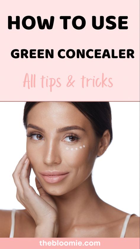 How to use green concealer Green Concealer How To Use, How To Use Green Concealer, Orange Concealer, Green Corrector, Applying Concealer, A Lot Of Makeup, Green Concealer, Yellow Concealer, Lots Of Makeup