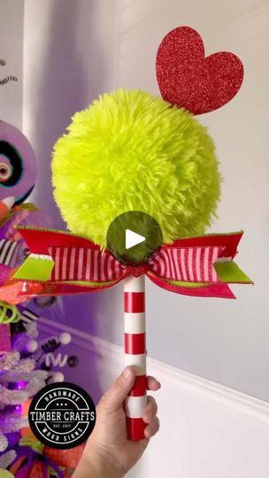 466K views · 7.2K reactions | It’s throwback Thursday!!! He’s a throwback to this Grinch themed lollipop tutorial I did for my Grinch Christmas tree.🎄💚❤️🩷 

#Christmas #diychristmas... | By Timber Crafts | You're a mean one mister Grinch
you really a heel you're as cuddly as a cactus you're as
charming as an eel miss you're a bad banana with a greasy
black peel. You're a monster mister Grinch
your heart's an empty your brain is full of spiders you've
got garlic in your soul mister Grinch I wouldn't touch you
with a 39 and a half foot pole you're a vile one mister Grinch Grinch Lollipops, Diy Grinch Decorations How To Make, Grinch Arrangement, Grinch Garland Diy, Grinch Diy Christmas Decorations, Grinch Christmas Decorations Whoville, Grinch Centerpiece Ideas, Diy Grinch Christmas Tree, Grinch Christmas Crafts