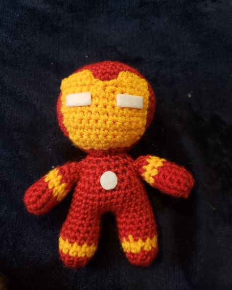 Iron Man tejido Iron Man