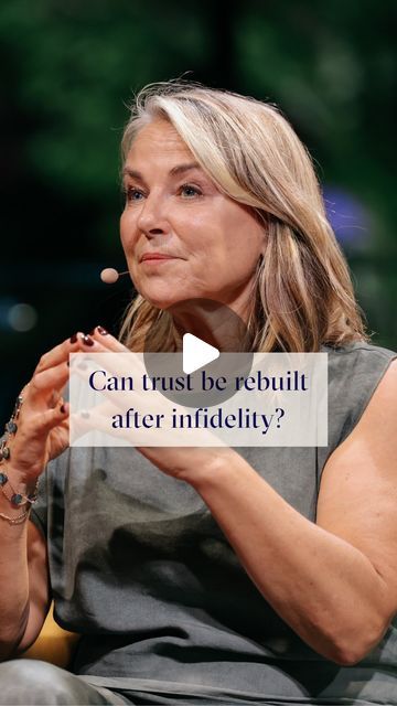 Esther Perel on Instagram: "Every day I work with couples who have been devastated by infidelity, navigating through the shattered trust that accompanies such betrayal. So how do we reconcile what is universally forbidden yet universally practiced?   Visit the link in my bio for the full episode of my conversation with On Purpose hosted by @JayShetty, where we discuss this topic and much more." Esther Perel, Rebuilding Trust, Learning To Trust, Successful Women, Full Episodes, Every Day, How To Become, Instagram