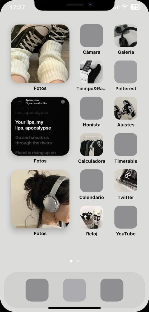 Gallery Album Names Ideas, Decorate Phone Screen, Ideas Para Decorar Tu Iphone, Kpop Phone Theme, Phone Aesthetic Organization, Phone Organization Ideas, Phone Decoration Ideas, Cellphone Aesthetic, Aesthetic Phone Organization