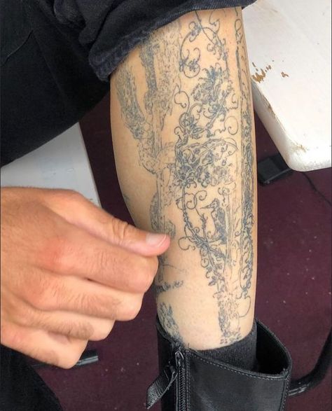 Baroque Tattoo, Party Tattoos, Full Body Tattoo, Makeup Tattoos, Baby Tattoos, Pattern Tattoo, Dope Tattoos, Creative Tattoos, Get A Tattoo