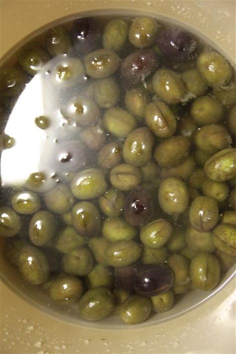 Greek Thomas’s Divine Family Recipe For Curing Olives… – Local Heart, Global Soul Brining Olives, Pickling Olives, Curing Olives, Pickled Olives, Olive Brine, Fresh Olives, Marinated Olives, Olive Recipes, Greek Olives