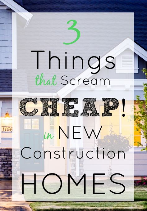 Dream Home Features Ideas, New Construction Cleaning Tips, Cleaning New Construction Home, Builder Upgrades You Should Do, Customizing Builder Grade Home, Spec Home Upgrades, New Construction Home Ideas, Custom Home Ideas, Custom Home Features