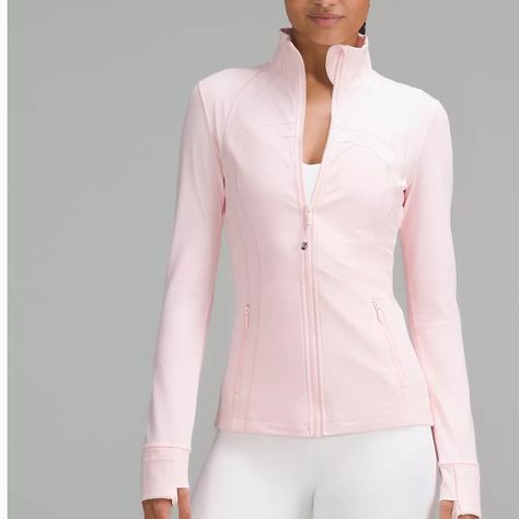 Lululemon Define Cropped Jacket- Nulu Strawberry Milkshake Pink Milkshake Lululemon, Christmas Lists, Xmas Wishlist, Lululemon Define, Lululemon Define Jacket, Strawberry Milkshake, Define Jacket, Campaign Posters, Lululemon Jacket