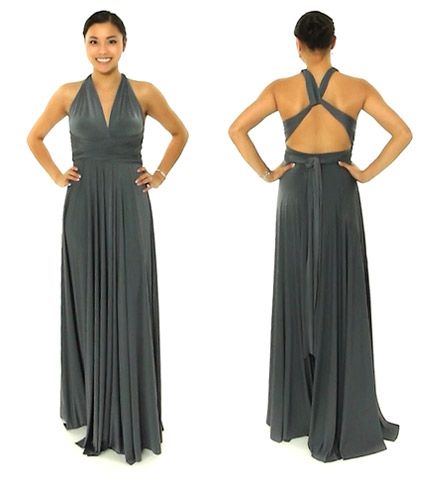 Henkaa: Annabelle Infinity Dress Ways To Wear, Infinity Dress Styles, Prom Dresses Boho, Long Formal Gowns, Multi Dress, Maxi Bridesmaid Dresses, Grey Maxi Dress, Evening Dresses Plus Size, Infinity Dress