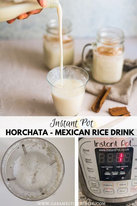 Instant Pot Horchata, Rice Horchata Recipe, Diy Horchata Recipes Easy, Diy Horchata Recipes, Flavored Horchata, Family Lunch Recipes, Horchata Recipe, Fun Summer Drinks, Easy Recipes For Beginners