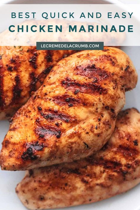 Chicken Marinade For Skillet, Food Ideas For Dinner Chicken, Quick Chicken Marinade, Halloween Food Ideas For Dinner, Chicken Breast Marinade Recipes, Chicken Marinate, Food Ideas For Dinner, Chicken Breast Marinade, Chicken Entree