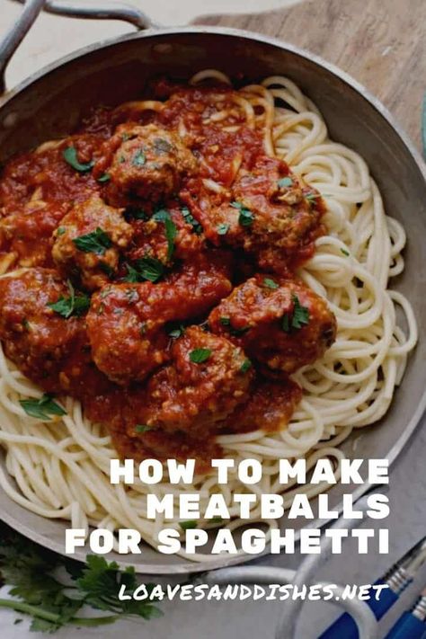 How To Make Meatballs For Spaghetti, How To Make Spaghetti Meatballs, Best Homemade Meatballs For Spaghetti, Homemade Spaghetti Os With Meatballs, Best Spaghetti Sauce Homemade Italian Meatballs, Meatballs For Spaghetti, Spagetti And Meatball Recipe, Sausage Meatballs, Spaghetti Meatballs