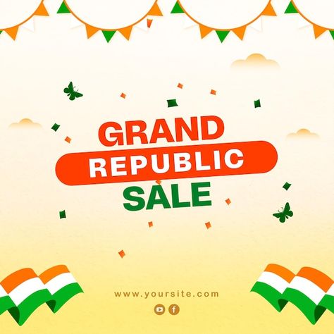 Sale Creative, Republic Day, Paper Texture, New Design, Premium Vector, Graphic Resources, Texture, Design