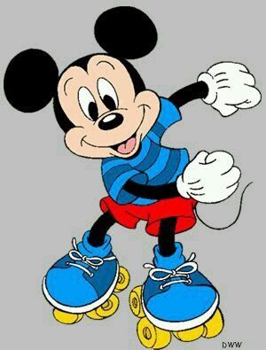 Mickey Mouse on roller skates he’s having a good time skating Disney Clipart, Mickey Mouse Images, Mickey Baby, Walt Disney Characters, Mickey Mouse Pictures, Mouse Drawing, Disney Cartoon Characters, Retro Disney, Mickey Mouse Art