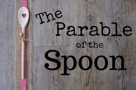 Parable Of The Popcorn, Parable Of The Spoon, Youth Devotions, Youth Ministry Lessons, Youth Lessons, Sunday School Projects, Bible Object Lessons, Childrens Sermons, Bible Study For Kids