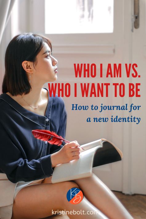 These who I am vs who I want to be journal prompts will help you get clear on what to do so you can be your true self, as God intended. Who I Am And Who I Want To Be Journal, Who I Am Vs Who I Want To Be Journal, Who Do I Want To Become, Who Do I Want To Be Journal, Who I Want To Be Journal, Who Do You Want To Be, Ideal Self Journal, Who Do I Want To Be, Identity Quotes