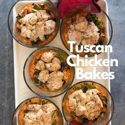 Tuscan Chicken Meal Prep Bowls, Healthy Meal Prep Bowls For The Week, Tuscan Chicken Bake Meal Prep, One Container Meal Prep, 5 Day Meal Prep Lunch, Pesto Chicken Meal Prep Bowls, Glass Meal Prep Containers Lunch Ideas, Glass Container Meal Prep Recipes, Macro Bowls Meal Prep