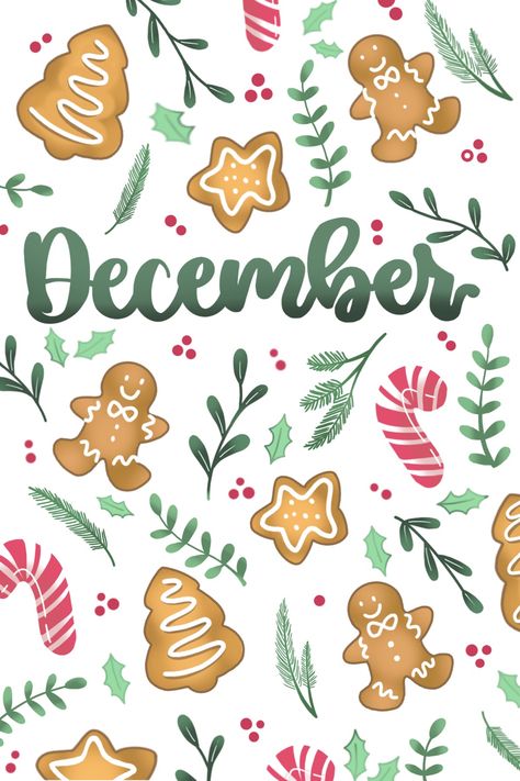 December Planner Ideas, December Lettering, December Bullet Journal Cover, December Planner, December Bullet Journal, Month Of December, Bullet Journal Cover Ideas, Bullet Journal Paper, Bullet Planner