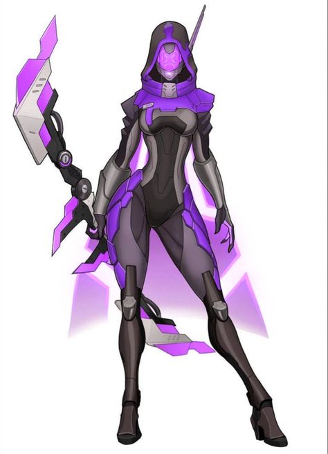 Futuristic Archer Character Design, Ashe League Of Legends, Sci-fi Armor, Full Body Suit, Cyberpunk Character, Clothes Aesthetic, Robots Concept, Robot Concept Art, Superhero Design