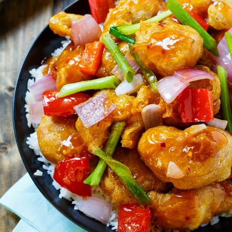 Sweet and Sour Chicken Vegan Supper, Sweet And Sour Chicken Recipe, Sour Chicken Recipe, Sweet And Sour Chicken, Sweet Chicken, Sweet Sour Chicken, Southern Kitchens, Food Meals, Sweet N Sour Chicken