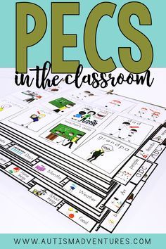 PECS for a special education classroom. Picture exchange communication system phases for students with communication needs. Asd Communication Board, Pecs Communication Book, Communication Books, Pecs Book, Pecs Communication, Picture Exchange Communication System, Communication Pictures, Pecs Pictures, Communication Boards