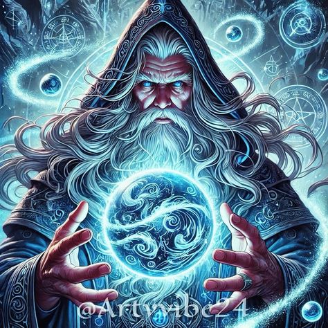 🧙‍♂️✨ Behold Merlin in his full mystical glory! ✨🔮 The legendary wizard summoning ancient powers with his enchanted crystal ball, deep in a magical forest. The secrets of the arcane swirl within his grasp. 🌌💫 Let the magic begin! ✨⚡ #Merlin #WizardMagic #FantasyArt #MysticalVibes #EnchantedForest #ArcaneWisdom #CrystalBall #ComicStyleArt #FantasyIllustration #LegendaryWizard #MysticEnergy #DigitalArt Wizard With Crystal Ball, Merlin The Wizard, Comic Style Art, Kung Fu Panda, Magical Forest, Fantasy Illustration, Enchanted Forest, Crystal Ball, Kung Fu