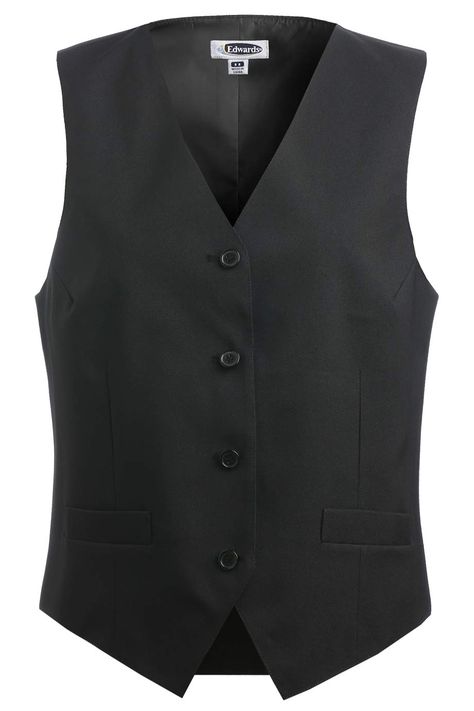 PRICES MAY VARY. This economy vest with textured weave offers a crisp, classic style V-neck vest with four button closure offers all day comfort Matching button on placket (red vest comes with Gold buttons), self fabric back and fully lined. Two functional welt pockets 100% Polyester, Machine wash warm, do not bleach, tumble dry low, cool iron Style and function meet harmoniously with this durable economy vest. The textured weave offers a crisp, classic style that's perfect for banquets, restaur Vest Uniform, Plain Vest, King Costume, Red Vest, Bill Cipher, Black Vest, Vest Outfits, Gold Buttons, Welt Pockets