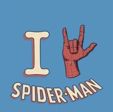 Spiderman, I Love, Blue