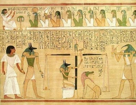 Egyptian Painting, Book Of The Dead, Egyptian Artifacts, Ancient Mesopotamia, Egypt History, Ancient Origins, Egyptian Mythology, Egyptian History, King Tut