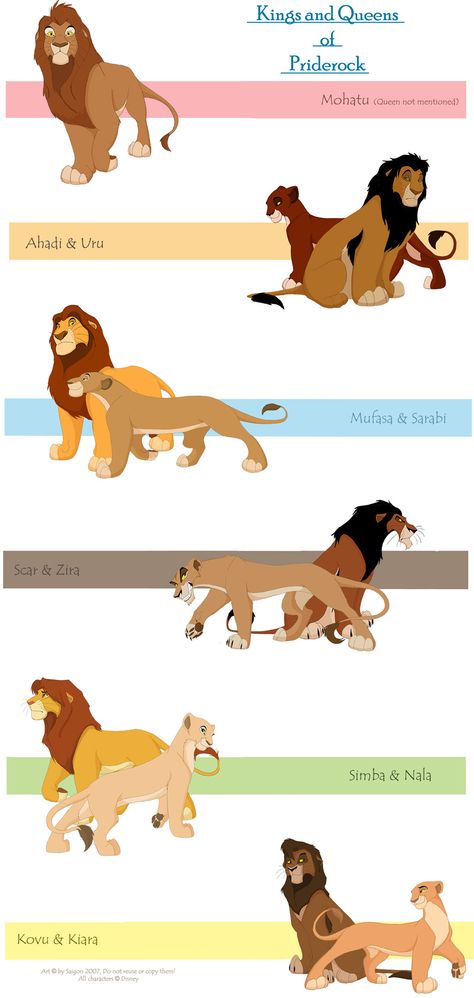 Kings & Queens and then there's Zira and Scar lol Royalty Names Daughters, Vitani Lion King, Lion King Kopa, Lion King Kiara, My Pride Lion, Lion King Names, Lion King Simba's Pride, Lion King 3, Lion King 1