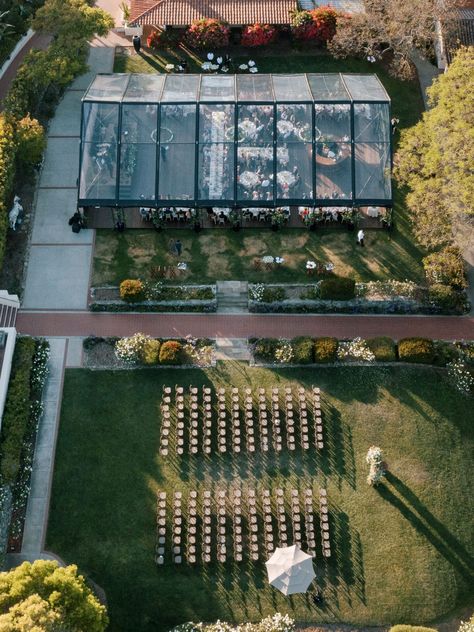 Greenhouse Venue, Outdoor Tent Wedding, Event Venue Spaces, Events Place, Garden Estate, Santa Fe Wedding, Dream Wedding Decorations, Dream Venue, Greenhouse Wedding