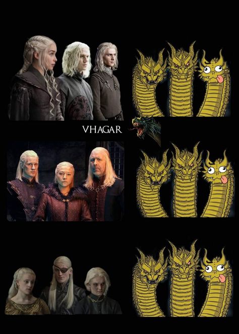 Hotd Dragon Vhagar, Targaryen Siblings, Got Targaryen, Daenerys And Jon, Game Of Thrones Meme, Game Thrones, Game Of Thrones Dragons, Got Game Of Thrones, A Dance With Dragons