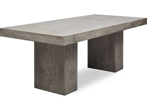 Casual Dining Table, Concrete Dining Table, Jekyll Island, Melbourne House, Concrete Table, California Design, Contemporary Outdoor, Rectangular Dining Table, Design Kitchen