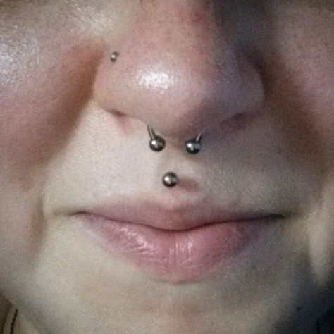 Medusa And Septum Piercing, Septum Medusa Piercing, Medusa Piercings, Sweetest Dreams, Medusa Piercing, Face Piercings, Cool Piercings, Piercing Inspo, Body Tattoo