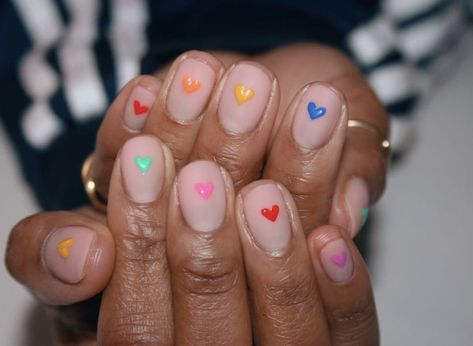 Colorful Nails Long, Insta Nails, Nails Rainbow, Couture Nails, Regular Nail Polish, Mixed Mani, Nails Colorful, Nails Dip, Nails Holiday