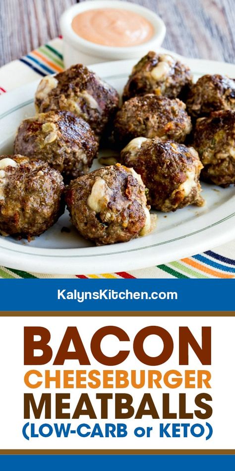 Cheeseburger Meatballs, Roasted Recipes, Grilled Bacon, Keto Meatballs, Grilled Recipes, Keto Appetizers, Low Carb Meatballs, Camp Food, Bacon On The Grill