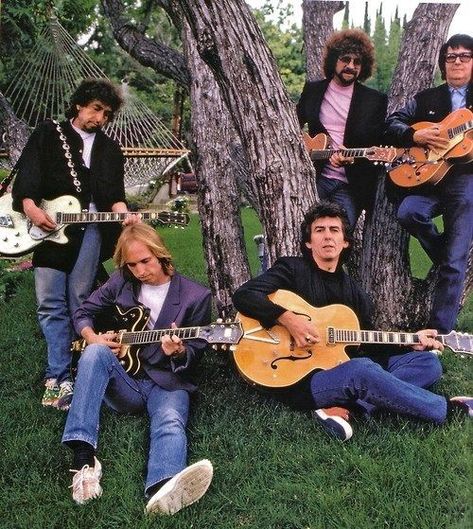 Traveling Wilburys, Travelling Wilburys, Jeff Lynne, Rock & Roll, Roy Orbison, Rock N Roll Music, Tom Petty, George Harrison, Gretsch