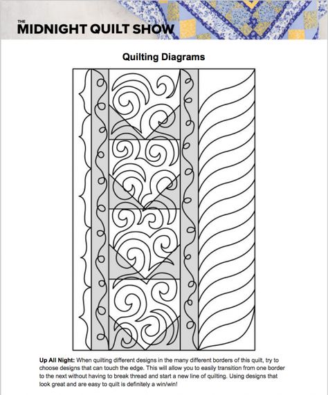 A Quilty Confession & The Midnight Quilt Show Midnight Quilt Show, Free Motion Quilting Patterns, The Quilt Show, Medallion Quilt, Quilt Show, Quilt Stitching, Quilting Patterns, Quilting Tips, Free Quilting