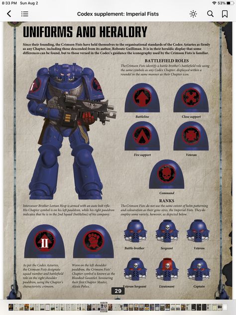 Space Marine Heraldry, Crimson Fists 40k, Warhammer Lore, Warhammer Dark Angels, Warhammer 40k Blood Angels, Space Marine Art, 40k Armies, 40k Warhammer, New Project Ideas