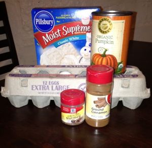 Pumkin Cake, Pumpkin Spice Cake Recipe, Cupcakes From Scratch, Pumpkin Cake Mix, Pumpkin Cupcake Recipes, Making Cupcakes, Spice Cake Recipes, Pumpkin Spice Cake, Spice Cake Mix