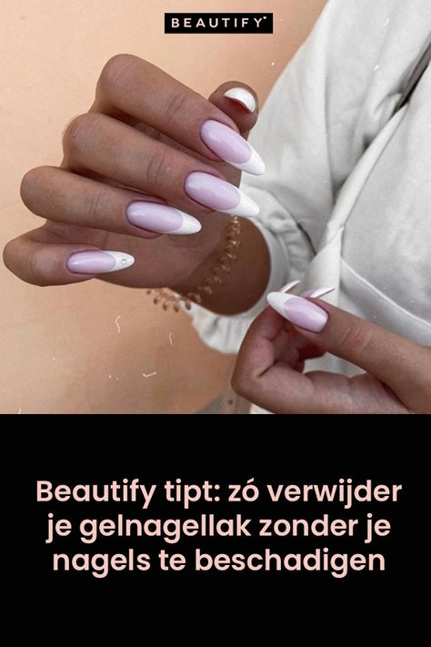 Gel nagellak blijft (vaak) lekker lang zitten, zo heb jij veel plezier van een prachtige manicure. Maar het kan gebeuren dat je nagellak chipt of dat je gewoon een ander kleurtje wilt. In dit artikel vertellen we hoe je gel nagellak kunt verwijderen zonder je nagels te beschadigen. Gel Lak, Fashion Beauty, Nail Art, Nails, Makeup, Beauty, Make Up, Nail Arts