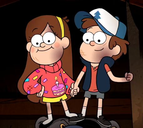 Dipper & Mabel Dipper E Mabel, Dipper And Mabel, Matching Profile Pictures, Disney Drawings, Do Love, Gravity Falls, Character Drawing, Gravity, Sonic The Hedgehog